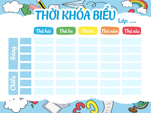 Thời Khóa Biểu Lớp 6: Hướng Dẫn Chi Tiết Cho Phụ Huynh và Học Sinh