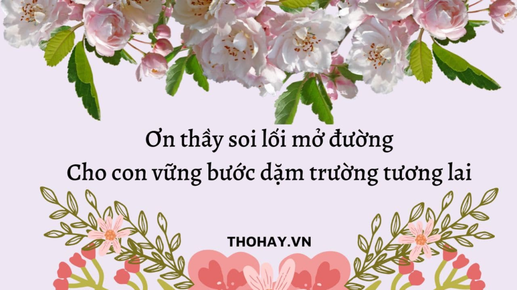 Thơ Về Thầy Cô Ngắn 2 Câu: Gửi Tình Yêu Thương Qua Những Vần Thơ Giản Dị