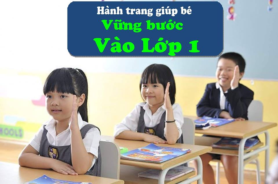 Chuẩn Bị Về Mặt Học Tập là một trong những hành trang vào lớp 1 cho bé